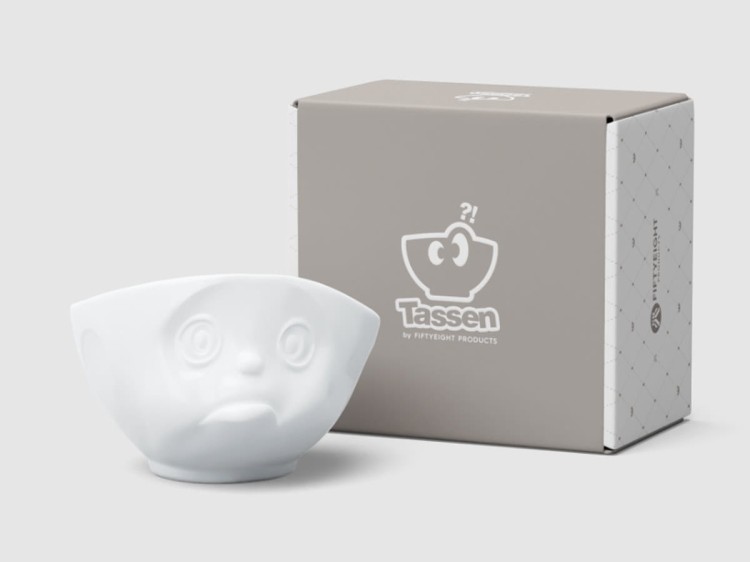 Salaterka 500 ml Sulking! Smuteczek porcelena Tassen 58PRODUCTS