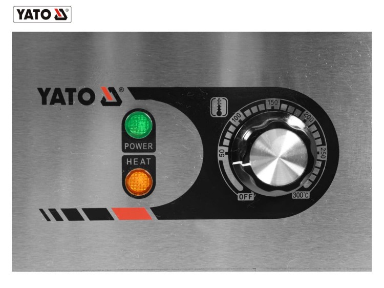 Płyta grillowa płaska o mocy 2x  2,2kW YATO