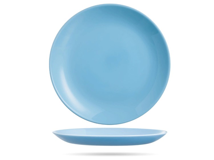 Serwis obiadowy dla 6 os 18 el niebieski Blue Diwali LUMINARC