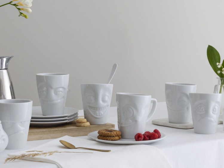 Wesoły kubek 350 ml Joking porcelana prezent Tassen 58PRODUCTS