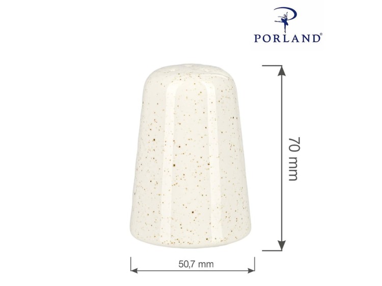 Solniczka Sand Seasons 7 cm porcelana PORLAND