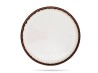 Talerz z wysokim rantem Vanilla 26,5 cm kremowy porcelana FINE DINE