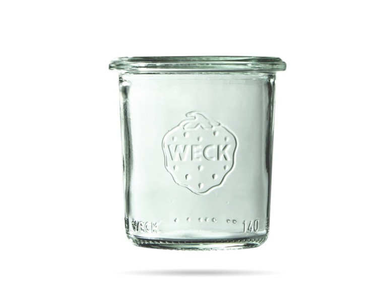 Mini słoik prosty 140 ml 12 sztuk WECK