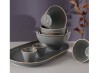 Talerz do pasty risotto Stone Seasons 30 cm szary porcelana PORLAND
