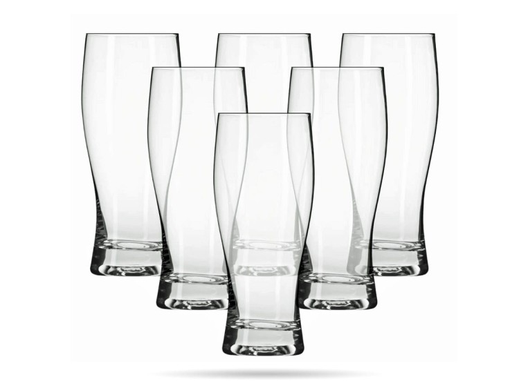 Szklanki do piwa 620 ml pokale zestaw 6 szt Chill KROSNO