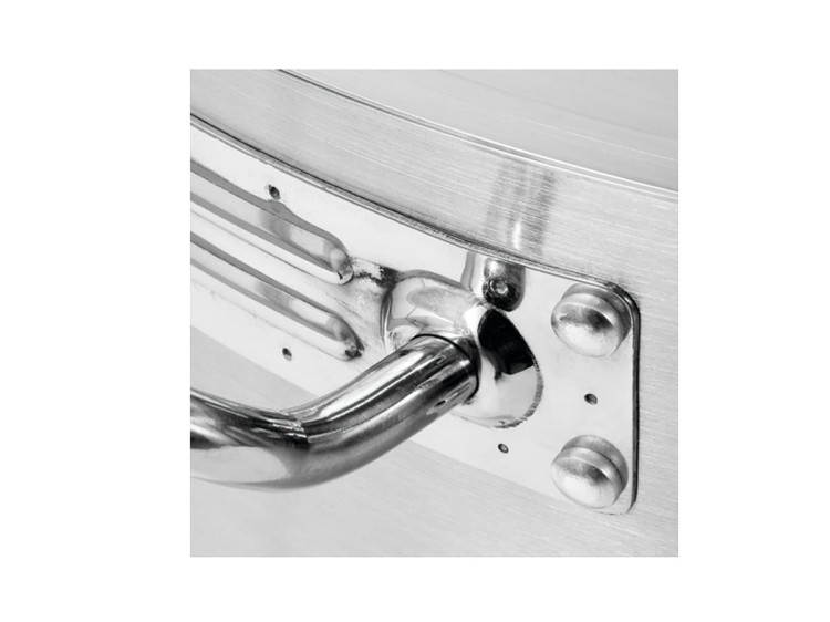 Garnek gastronomiczny 27 L 38 x 24 cm stal YATO GASTRO