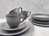 Filiżanka ze spodkiem 200 ml Terrea Black Alumina PORCELANA BOGUCICE