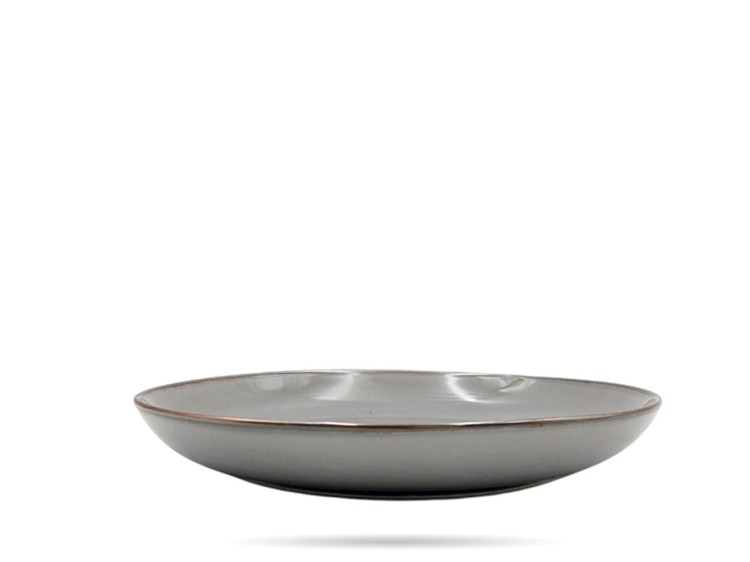 Talerz deserowy 22 cm Rustic Gray szary Alumina PORCELANA BOGUCICE
