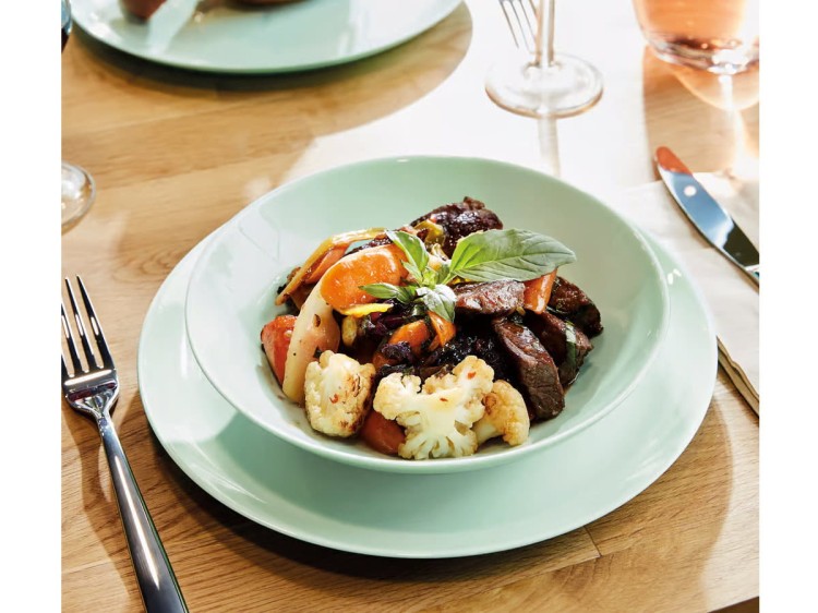 Talerz deser Diwali Paradise Green 19 cm zielony LUMINARC