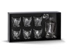 Zestaw do whisky Prestige Quadro karafka + 6 szklanek kryształ BOHEMIA