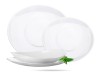 Serwis obiadowy dla 6 os 18 elementów biały luz Prometeo BORMIOLI ROCCO