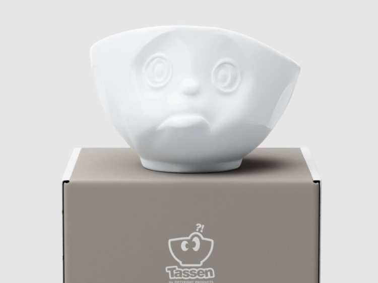 Salaterka 500 ml Sulking! Smuteczek porcelena Tassen 58PRODUCTS