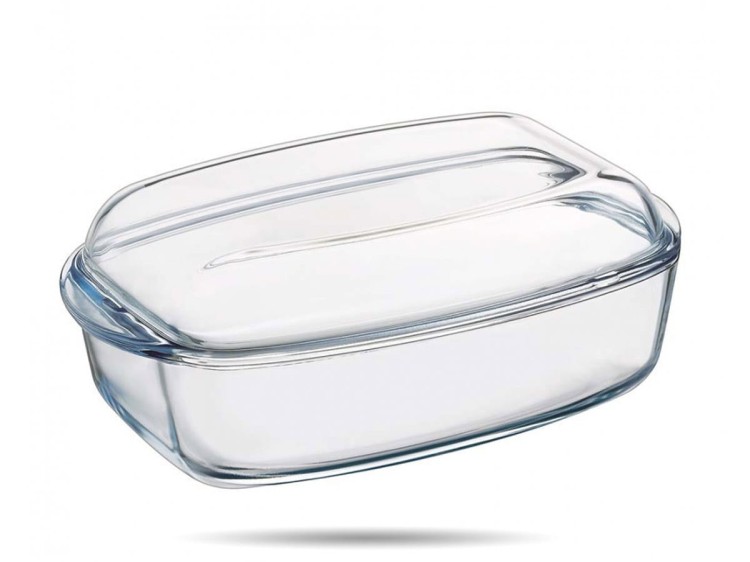 Szklane naczynie żaroodporne z pokrywą 36 x 22 cm 6,7 L PYREX