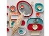 Salaterka z rączką Sand Seasons średnica 16 cm kremowa porcelana PORLAND