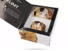 Filiżanka ze spodkiem Klimt Pocałunek 250 ml porcelana CARMANI