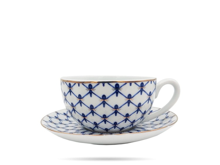 Tea for one filiżanka z czajniczkiem Swietłana PORCELANA BOGUCICE