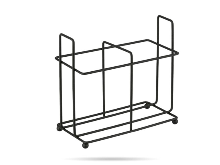 2 Butelki na oliwę i ocet 500 ml stojak TADAR