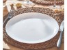Serwis obiadowy z dużą salaterką 6 os 19 el biały Pampille White LUMINARC