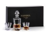 Zestaw do whisky Prestige Quadro karafka + 6 szklanek kryształ BOHEMIA