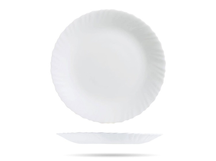 Serwis obiadowy dla 18 osób 54 elementów biały Feston LUMINARC