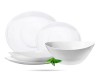 Serwis obiadowy z salaterką dla 6 os 19 el biały Prometeo BORMIOLI ROCCO