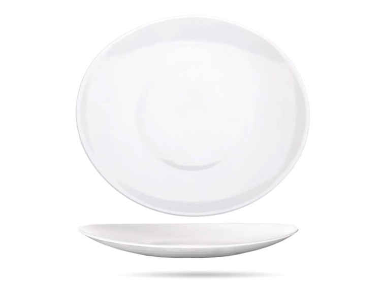 Serwis obiadowy z salaterką dla 6 os 25 el biały Prometeo BORMIOLI ROCCO