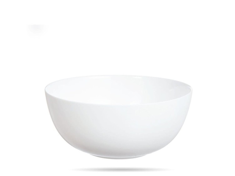 Serwis obiadowy z dużą salaterką dla 6 os 19 el biały Diwali LUMINARC