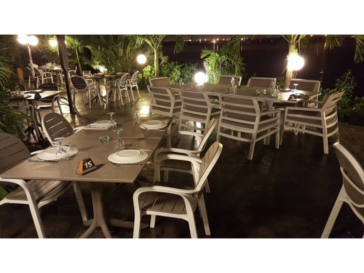 Stół CLIP 70x70cm tortora NARDI