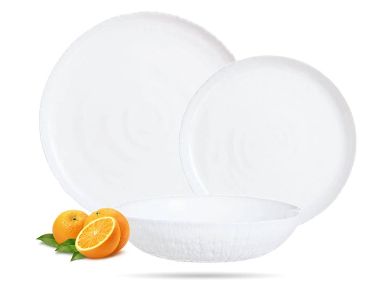 Serwis obiadowy  dla 6 osób 18 elementów Ammonite LUMINARC