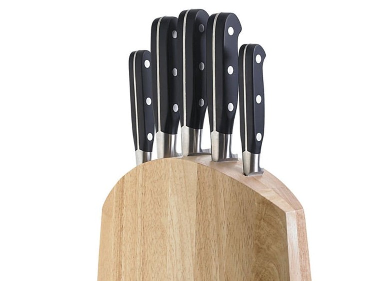 Zestaw noży kuchennych w bloku 5 noży V Sabatier RICHARDSON SHEFFIELD