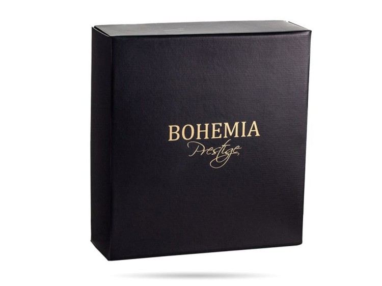 Zestaw do whisky Prestige Fiore karafka + 6 szklanek kryształ BOHEMIA