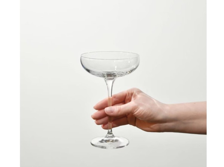 Kieliszki do szampana płaskie 280 ml zestaw 6 szt Harmony KROSNO