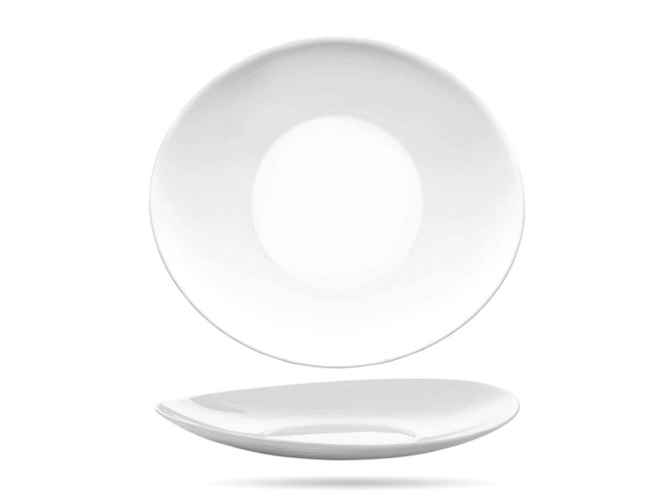 Serwis obiadowy z salaterką dla 6 os 31 el biały Prometeo BORMIOLI ROCCO