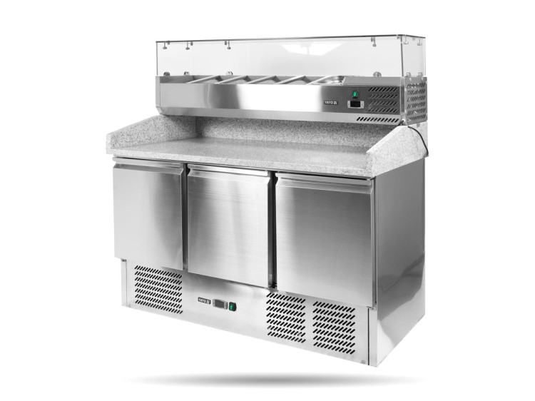 Stół chłodniczy do pizzy 368L 6xGN1/4 YATO