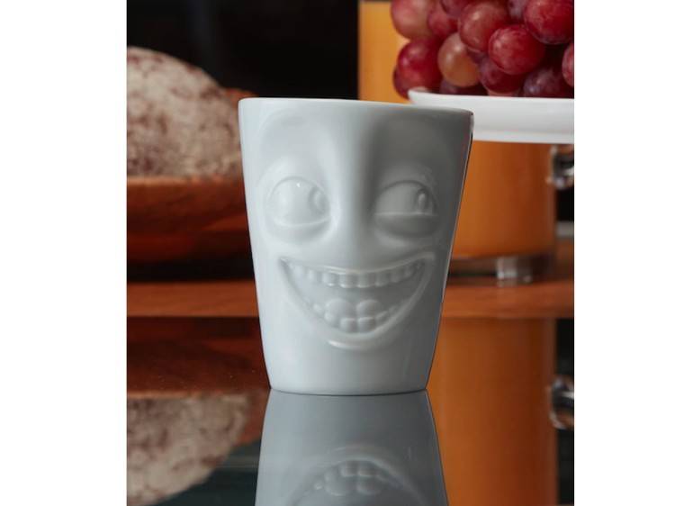 Wesoły kubek 350 ml Joking porcelana prezent Tassen 58PRODUCTS