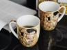 Kubki Klimt Pocałunek 450 ml 2 szt porcelana na prezent CARMANI