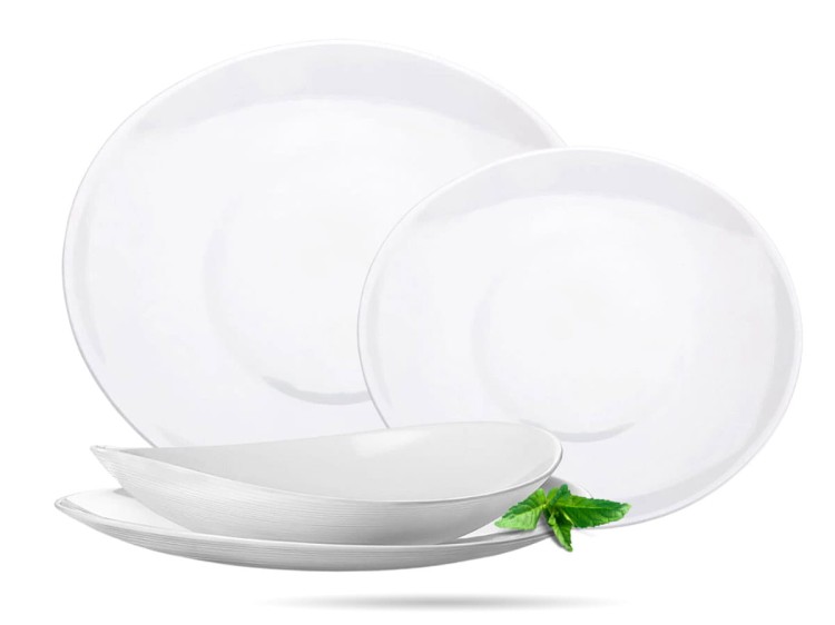 Serwis obiadowy dla 4 os 12 el biały Prometeo BORMIOLI ROCCO