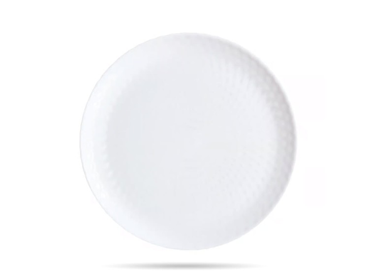 Serwis obiadowy z dużą salaterką 6 os 19 el biały Pampille White LUMINARC
