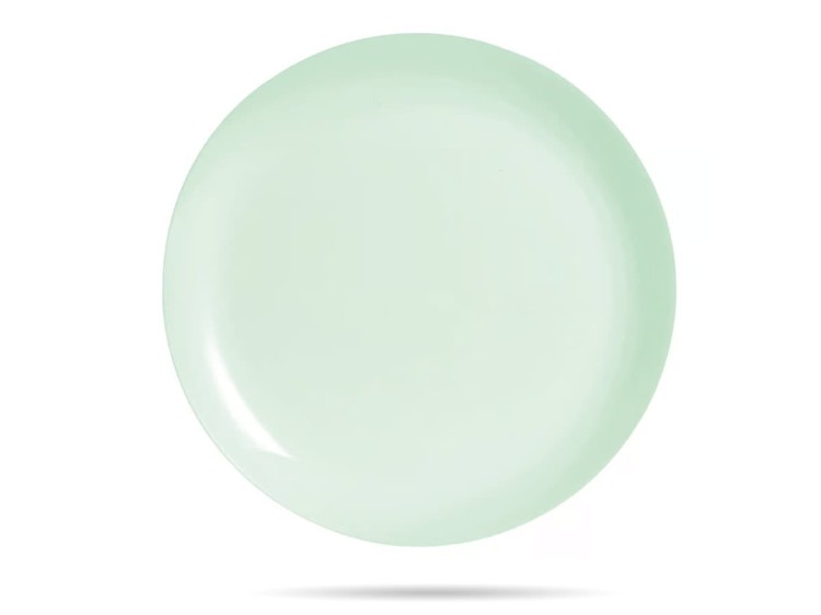 Serwis obiadowy dla 6 os 18 elementów zielony Paradise Green Diwali LUMINARC