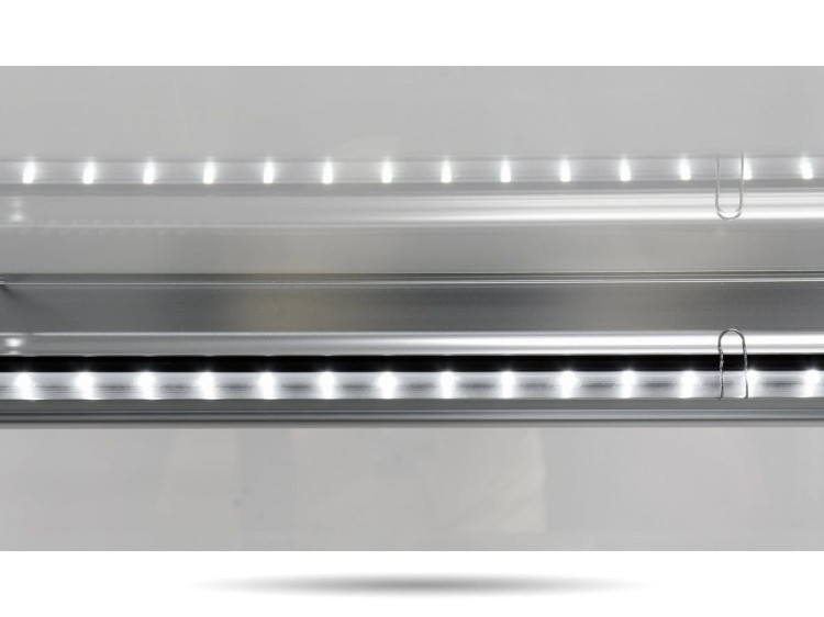 Witryna chłodnicza 400L czarna 90x80x144 YATO