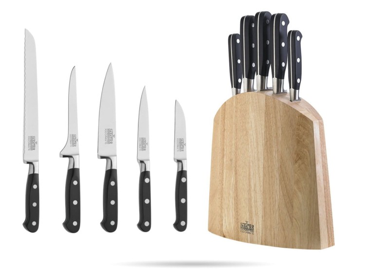 Zestaw noży kuchennych w bloku 5 noży V Sabatier RICHARDSON SHEFFIELD