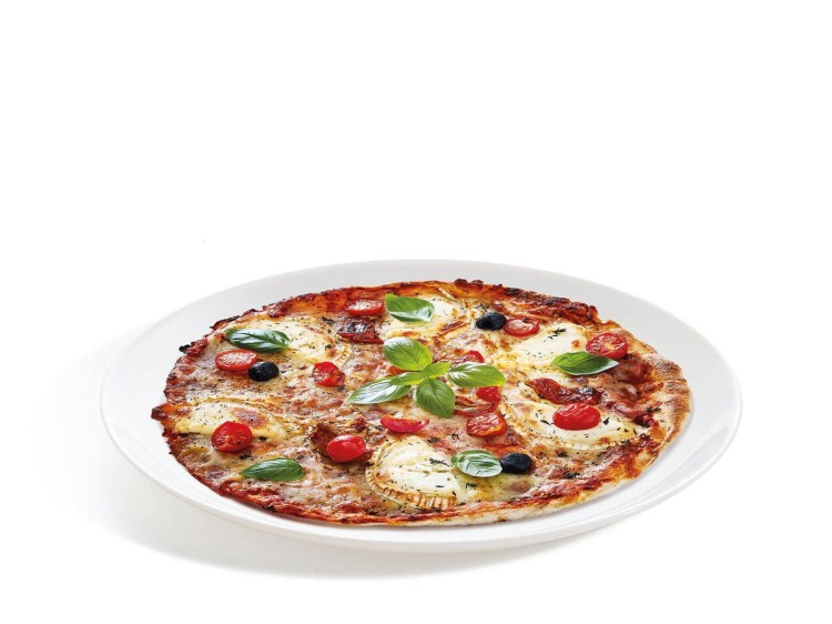 Serwis obiadowy z dużą salaterką dla 6 os 19 el biały Diwali LUMINARC