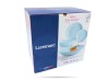 Serwis obiadowy salaterka 6 os 19 el niebieski Paradise Blue Diwali LUMINARC