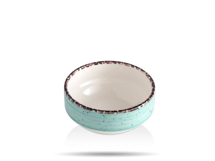 Miska sztaplowana 6 cm Turkus Fine Dine