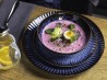 Salaterka miska 26 cm niebieska ceramika Cosmos LUBIANA