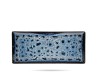 Talerz półmisek prostokątny 29,5 x 13 cm niebieski ceramika Cosmos LUBIANA