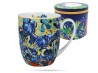 Kubek Camio 400 ml Van Gogh Irysy porcelana CARMANI