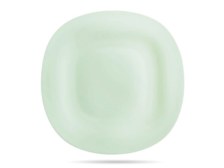 Talerz obiadowy płytki 27 cm zielony Paradise Green Carine LUMINARC