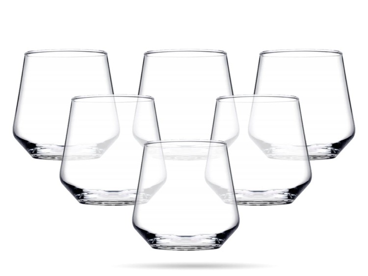 Niska szklanka do wody soków drinków 345 ml zestaw 6 szt Allegra PASABAHCE