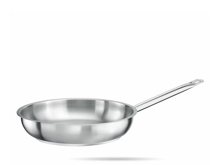 Patelnia stal nierdzewna 24 cm indukcja Pro TOMGAST